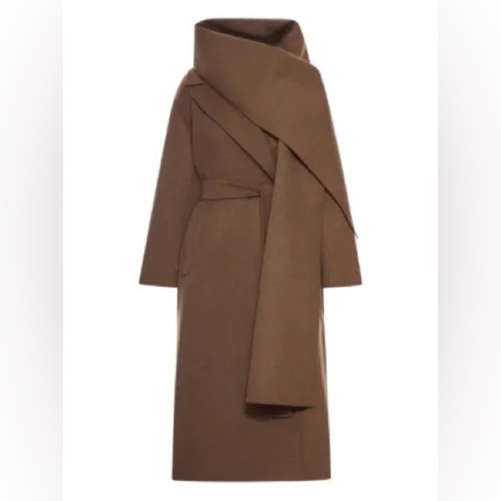 MaxMara Wool Coat & Scarf - sold out style